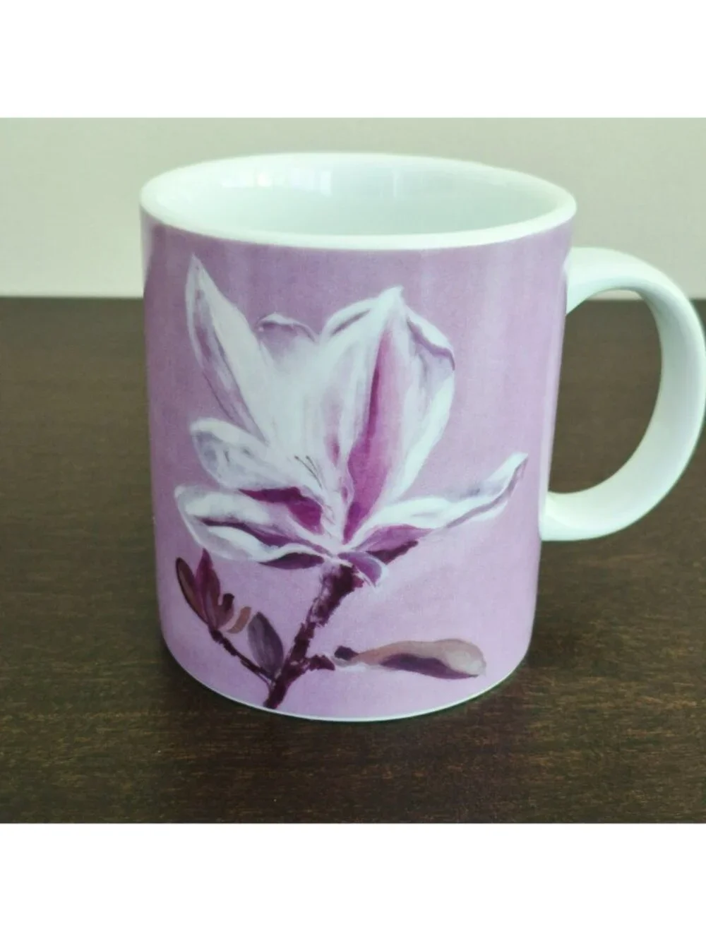 Marshall Fields Botanical Mug Set, Cherry Blossom, Magnolia & Hellebore Flowers
